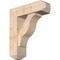 Ekena Millwork Funston Craftsman Smooth Bracket w/ Offset Brace, Douglas Fir, 7 1/2"W x 24"D x 28"H BKT0806X24X28FST04SDF - alternate 1